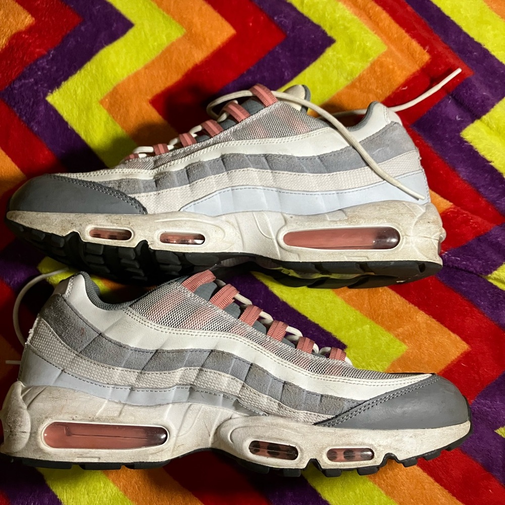 Size 13 Nike Air Max 95 stardust shoes DM0011-008 - Picture 11 of 14